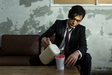 不摂生　偏った食事