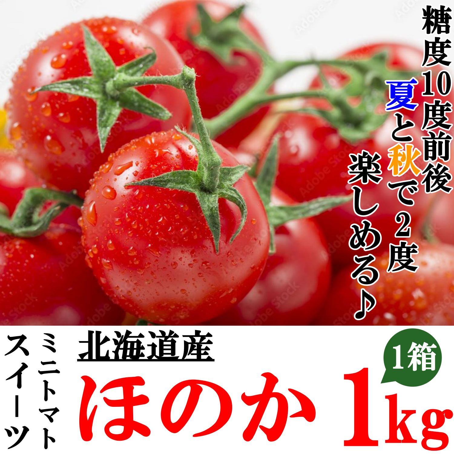 非公開: 【送料無料・ミニトマト】糖度10度前後 高糖度 ＜しゅういちさんの＞スイーツミニトマト ほのか 1kg